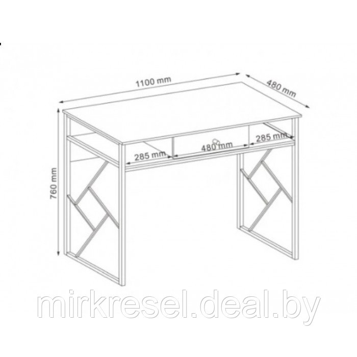 Стол письменный Signal Tablo B - фото 2 - id-p223155831