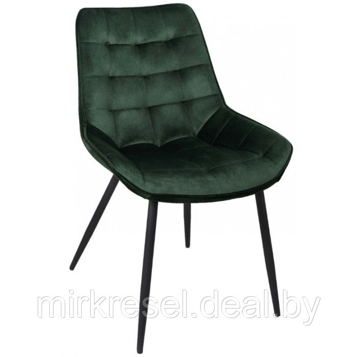Кресло AksHome DARREN (Дарен) темно-зеленый/черный - фото 1 - id-p223158026