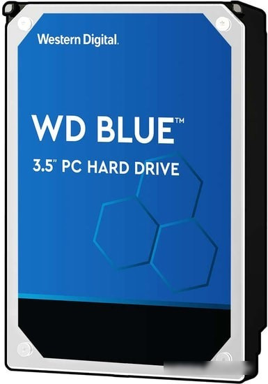 Жесткий диск WD Blue 4TB WD40EZAX - фото 1 - id-p223162296