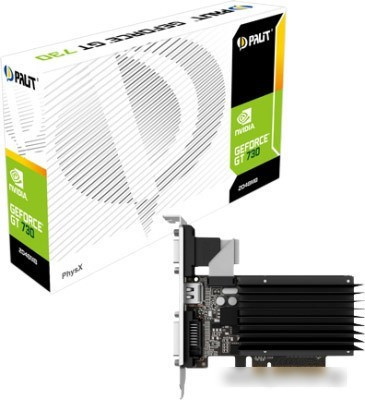 Видеокарта Palit GeForce GT 730 2GB DDR3 (NEAT7300HD46-2080H) - фото 4 - id-p223162358