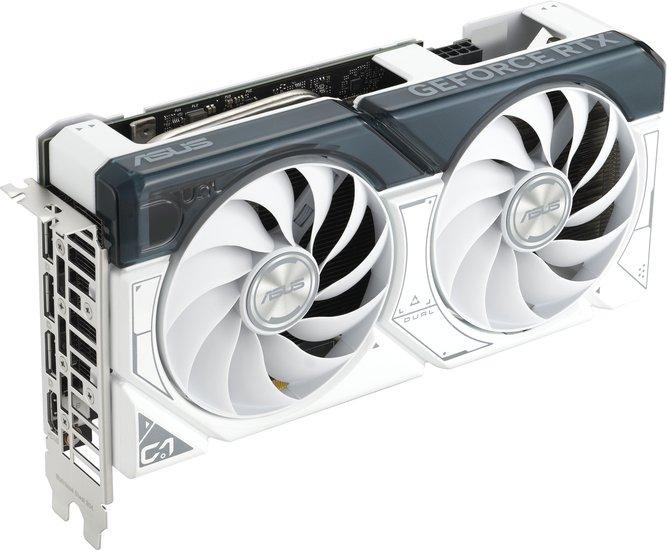 Видеокарта ASUS Dual GeForce RTX 4060 Ti OC Edition 8GB GDDR6 DUAL-RTX4060TI-O8G-WHITE - фото 1 - id-p223162374