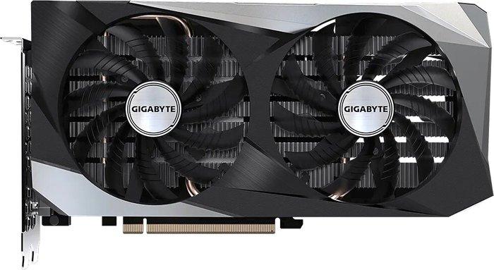 Видеокарта Gigabyte GeForce RTX 3050 WindForce OC 8G GV-N3050WF2OC-8GD - фото 1 - id-p223162375