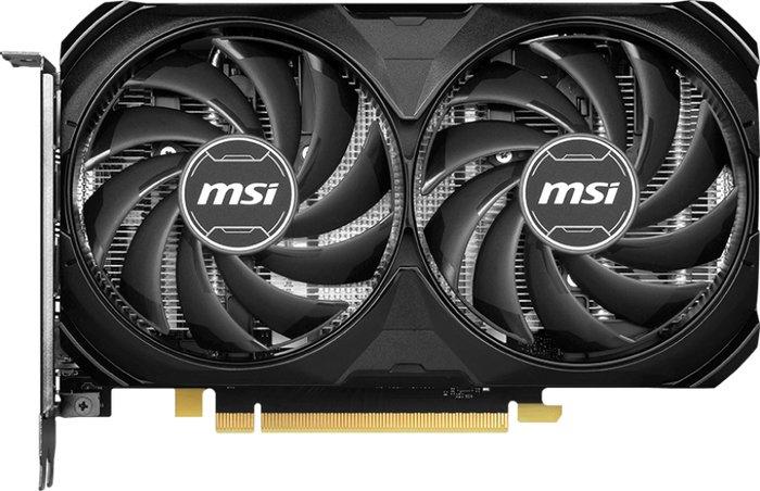 Видеокарта MSI GeForce RTX 4060 Ti Ventus 2X Black 16G OC - фото 1 - id-p223162383