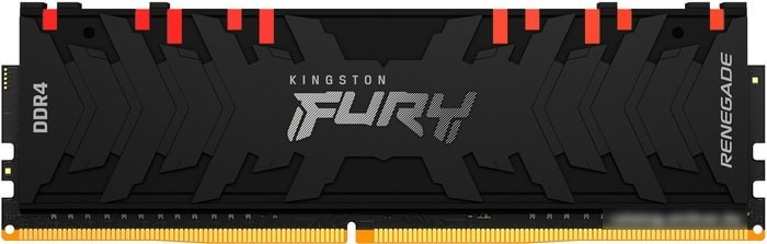 Оперативная память Kingston FURY Renegade RGB 8GB DDR4 PC4-25600 KF432C16RBA/8 - фото 2 - id-p223162426
