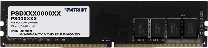 Оперативная память Patriot Signature Line 8GB DDR4 PC4-25600 PSD48G320081 - фото 1 - id-p223162432