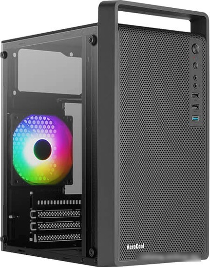 Корпус AeroCool CS-109-G-BK-v1 - фото 1 - id-p223162600