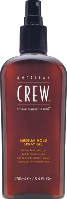 Спрей для укладки волос American Crew Classic Medium Hold Spray Gel средней фиксации - фото 1 - id-p223166341