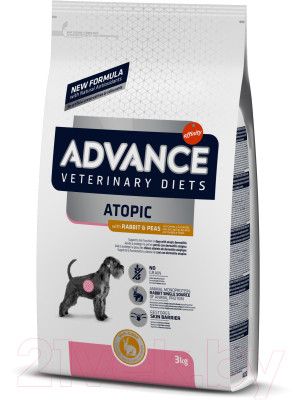 Сухой корм для собак Advance VetDiet Atopic Grain Free с кроликом - фото 1 - id-p223168651