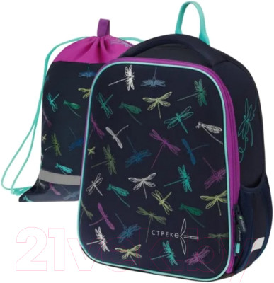 Школьный рюкзак Berlingo Expert Mini. Dragonfly / RU09046 - фото 1 - id-p223165921