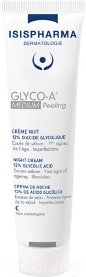Крем для лица Isis Pharma Glico-A Medium Peeling ночной с 12% гликолевой кислотой - фото 1 - id-p223165928