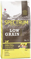Сухой корм для кошек Spectrum Low Grain с курицей, индейкой клюквой