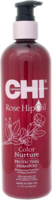 Шампунь для волос CHI Rose Hip Oil Shampoo для окрашенных волос - фото 1 - id-p223168776