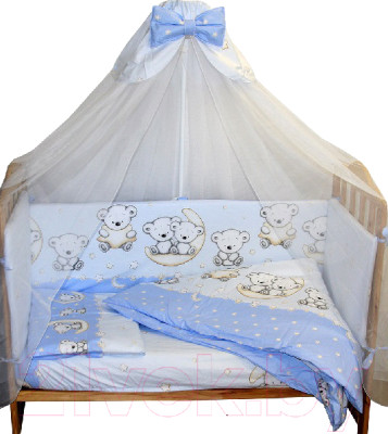 Комплект постельный для малышей Баю-Бай Ми-ми Мишки / К50-ММ4 - фото 1 - id-p223168803