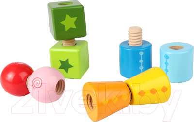 Развивающая игрушка Hape Закручивающиеся кубики / E0416-HP - фото 2 - id-p223175323