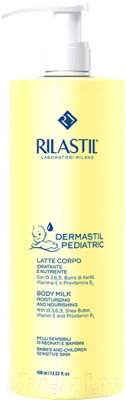 Молочко для тела детское Rilastil Dermastil Pediatric увлажн. питат. д/чувствит. кожи - фото 1 - id-p223179810