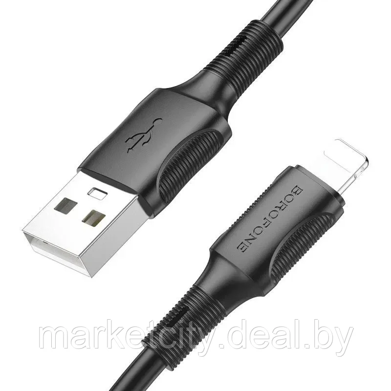 Borofone BX80 Кабель USB - Lightning, 2.4А - фото 4 - id-p223184665