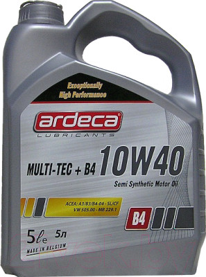 Моторное масло Ardeca Multi-Tec+ B4 10W40 / P03021-ARD005 - фото 1 - id-p223176001