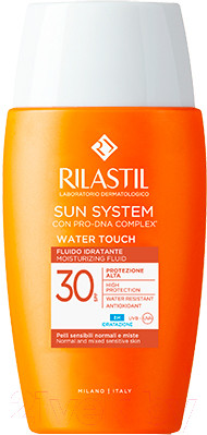 Крем солнцезащитный Rilastil Sun System Water Touch Увлажняющий флюид SPF30 - фото 1 - id-p223178863