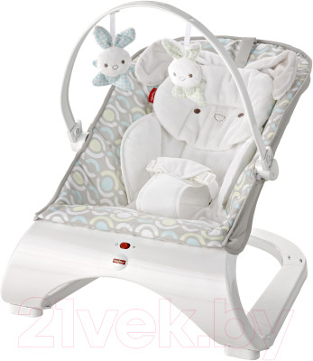 Детский шезлонг Fisher-Price Comfort Curve Bouncer / DKF64 - фото 1 - id-p223171031