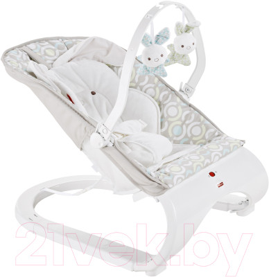 Детский шезлонг Fisher-Price Comfort Curve Bouncer / DKF64 - фото 2 - id-p223171031