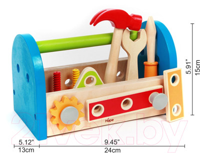 Набор инструментов игрушечный Hape E3001-HP - фото 4 - id-p223175459