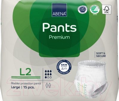 Трусы впитывающие для взрослых Abena Pants L2 Premium - фото 1 - id-p223179933