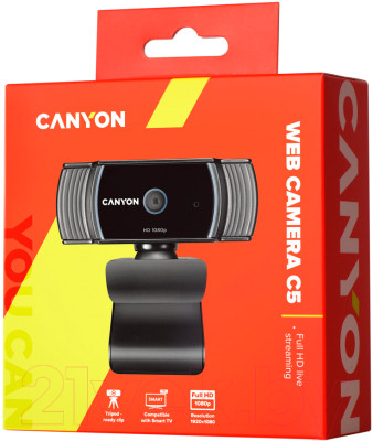 Веб-камера Canyon C5 / CNS-CWC5 - фото 3 - id-p223186481