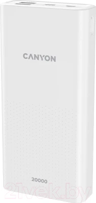 Портативное зарядное устройство Canyon PB-2001 / CNE-CPB2001W - фото 1 - id-p223182278