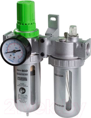 Фильтр для компрессора Eco AU-02-12 с регулятором давления и маслораспылителем - фото 1 - id-p223175598
