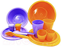 Набор пластиковой посуды Следопыт Weekend PF-CWS-PS01