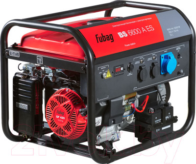 Бензиновый генератор Fubag BS 6600 A ES с электростартером - фото 3 - id-p223176821