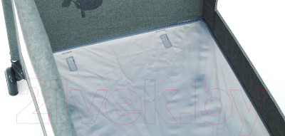 Кровать-манеж Lorelli Noemi 2 Plus Cool Grey Stars / 10080562216 - фото 6 - id-p223175610