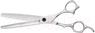 Ножницы для стрижки животных GRODO CH-6521 One шанкеры 6.5 21T / 20A465 - фото 2 - id-p223169686