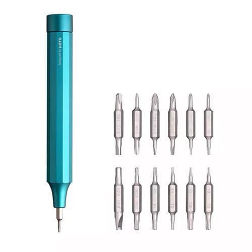 Набор отверток HOTO Precision Screwdriver Kit с набором бит 24 в 1 (QWLSD004) Зеленый (Уценка) - фото 1 - id-p223186800