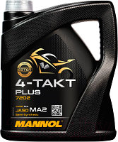 Моторное масло Mannol 4-Takt Plus 10W40 / MN7202-4