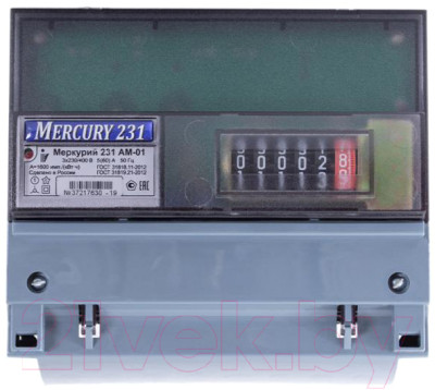 Счетчик электроэнергии индукционный Меркурий 231 AM-01 MER231AM - фото 2 - id-p223168535