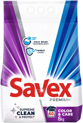 Стиральный порошок Savex Color&Care Automat - фото 1 - id-p223183841