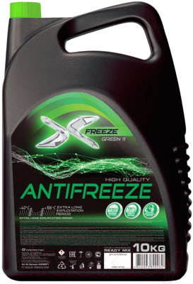 Антифриз X-Freeze Green 11 / 430206071 - фото 1 - id-p223180444