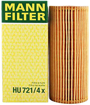 Масляный фильтр Mann-Filter HU721/4X - фото 1 - id-p223178697