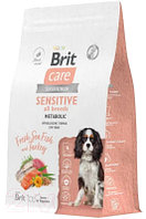 Сухой корм для собак Brit Care Dog Adult Sensitive Metabolic с рыбой и индейкой / 5066438