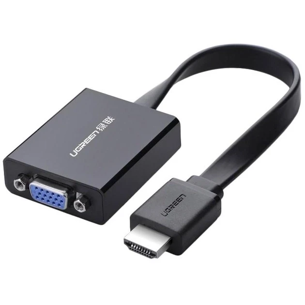 Переходник конвертер HDMI - VGA + AUX с питанием UGREEN MM103-40248 - фото 1 - id-p223009692