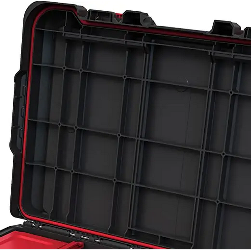 Ящик для инструментов с клипсами Keter Stack'N'Roll , Чёрный/ красный - фото 4 - id-p191638569