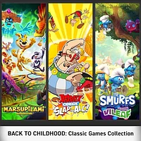 Back to Childhood: Classic Games Collection - Marsupilami - Hoobadventure, Asterix & Obelix: Slap'Them All!,