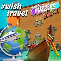 #Wish travel, super puzzle dreams PS, PS4, PS5