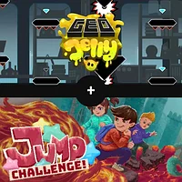Jump Challenge! + GeoJelly Game Bundle PS, PS4, PS5