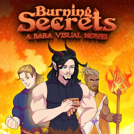 Burning Secrets - A Bara Visual Novel PS4 & PS5 - фото 1 - id-p223188633