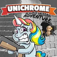Unichrome: A 1-Bit Unicorn Adventure PS, PS4, PS5