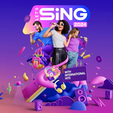 Let's Sing 2024 with International Hits PS, PS4, PS5 - фото 1 - id-p223188643