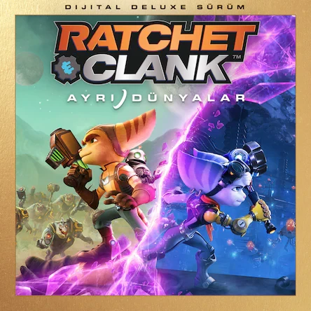 Ratchet & Clank: Ayrı Dünyalar Dijital Deluxe Sürüm PS, PS4, PS5 - фото 1 - id-p223191333