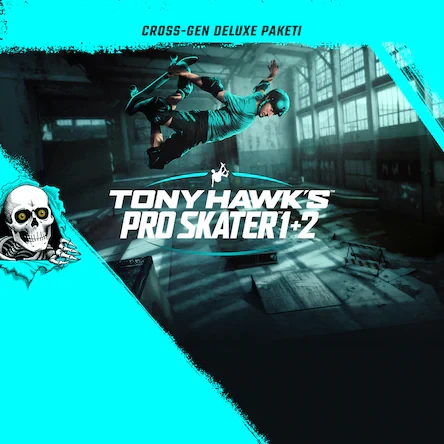 Tony Hawk's Pro Skater 1 + 2 - Cross-Gen Deluxe Paketi PS, PS4, PS5 - фото 1 - id-p223191495